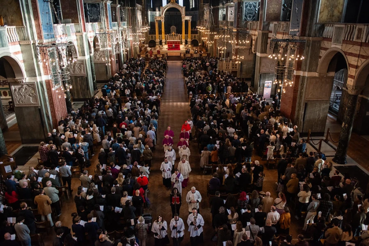 The Diocese of Westminster, which includes much of the capital city London, said it had 252 catechumens and over 250 candidates, making a total of over 500 to be received into the Catholic Church at Easter — the most seen since 2018.